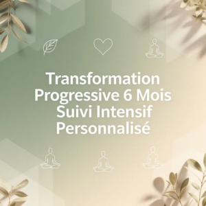 Transformation Progressive 6 Mois Suivi Intensif Personnalisé