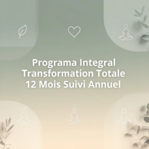 Programa Integral Transformation Totale 12 Mois Suivi Annuel